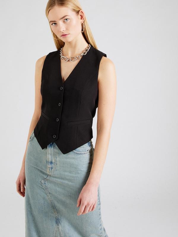 PIECES Gilet Da Completo 'PCBoxxy' In Nero