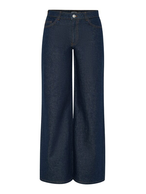 PIECES Wide leg Jeans 'PCSelma' in Blu Scuro