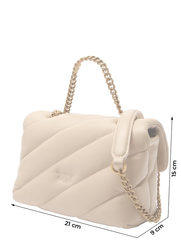 PINKO Borsa A Tracolla 'Love' In Beige