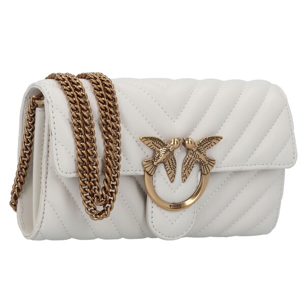 PINKO Pochette 'Love One' In Bianco