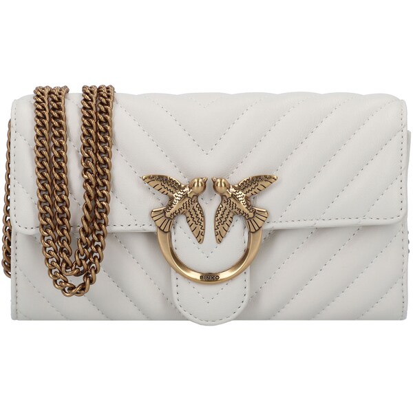 PINKO Pochette 'Love One' in Bianco