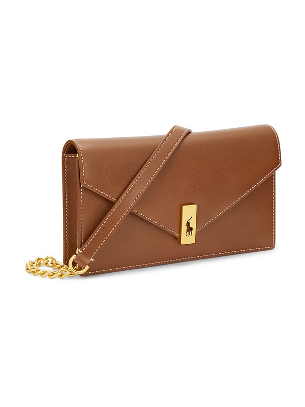 Polo Ralph Lauren Pochette In Marrone