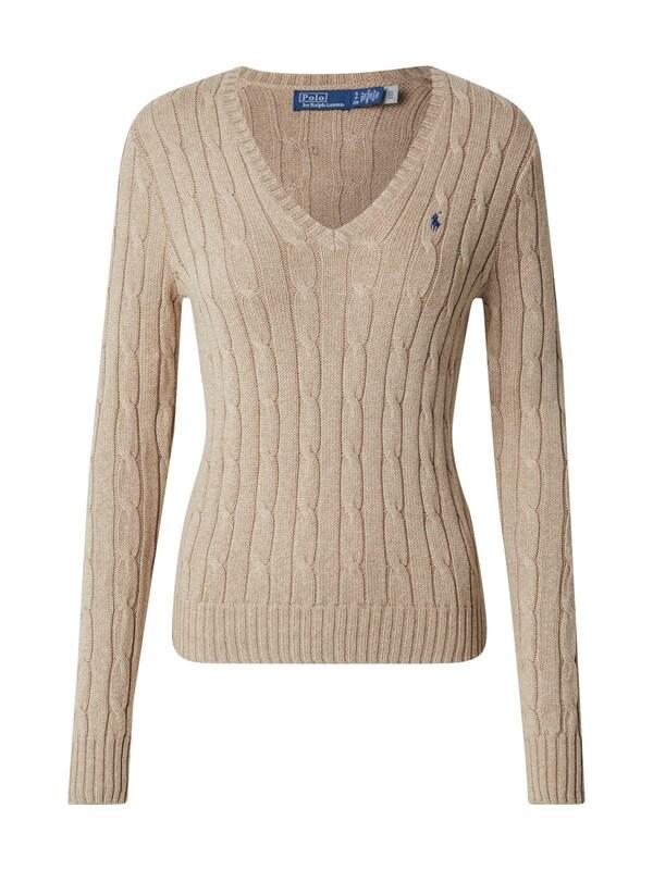 Polo Ralph Lauren Pullover 'KIMBERLY' in Marrone Chiaro