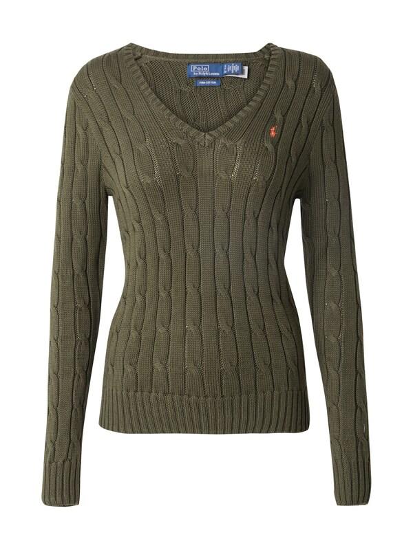 Polo Ralph Lauren Pullover 'KIMBERLY' in Oliva