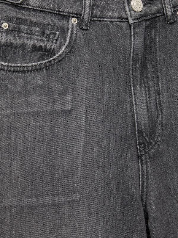 Pull&Bear Baggy Jeans In Nero Denim