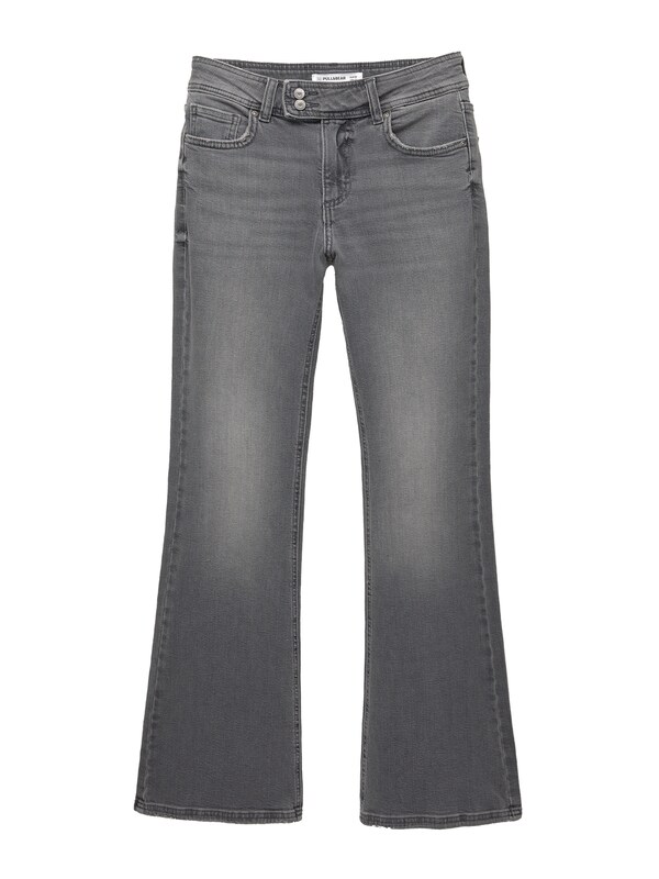 Pull&Bear Bootcut Jeans in Grigio Denim