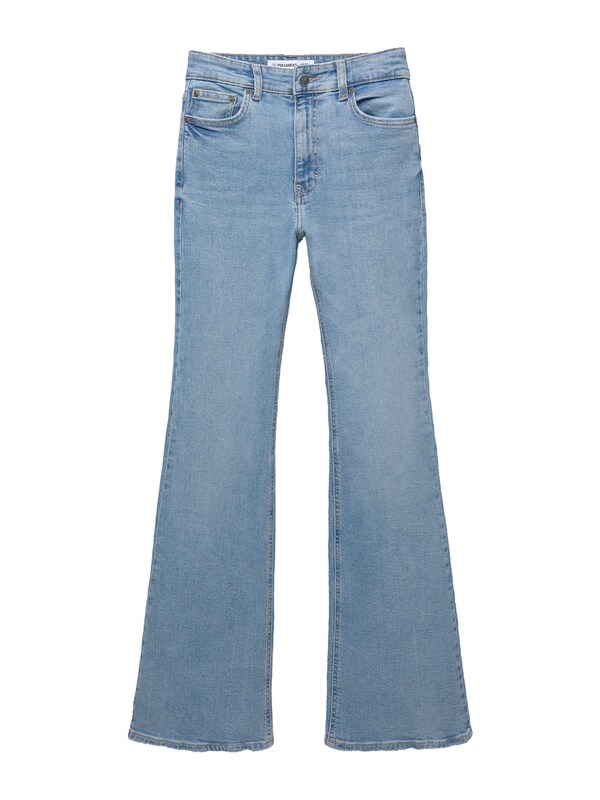 Pull&Bear Flared Jeans in Blu Denim