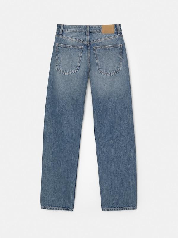 Pull&Bear Loosefit Jeans In Blu Denim