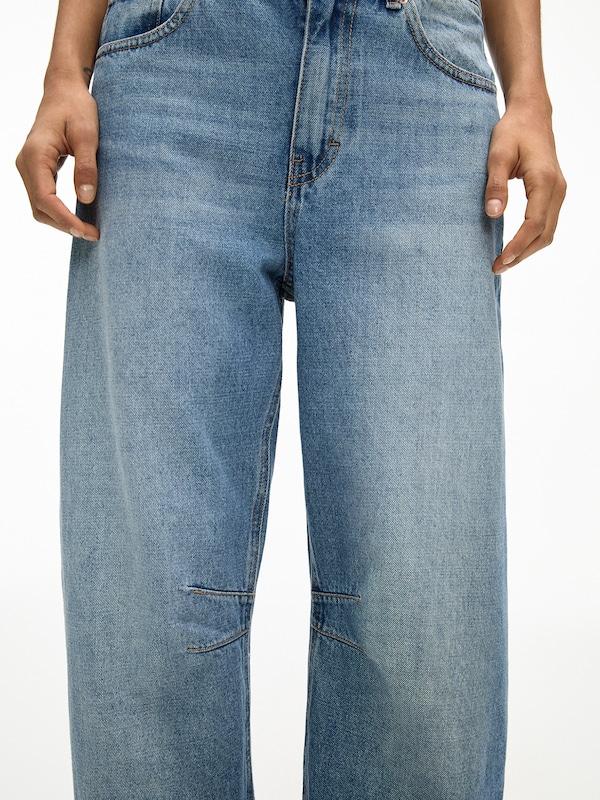 Pull&Bear Loosefit Jeans In Blu Denim