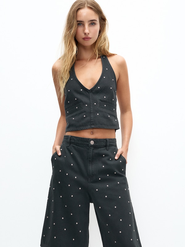 Pull&Bear Loosefit Jeans In Blu Scuro