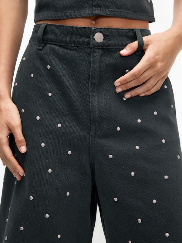 Pull&Bear Loosefit Jeans In Blu Scuro