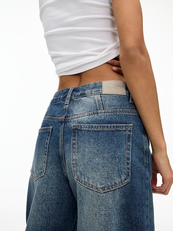 Pull&Bear Loosefit Jeans In Blu Scuro