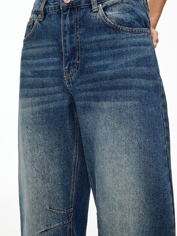 Pull&Bear Loosefit Jeans In Blu Scuro