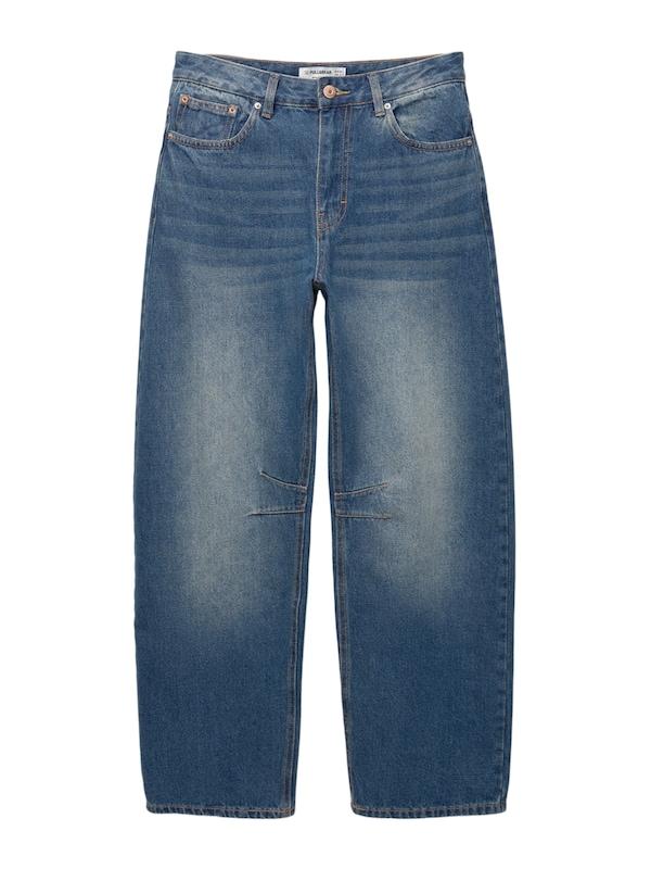 Pull&Bear Loosefit Jeans in Blu Scuro