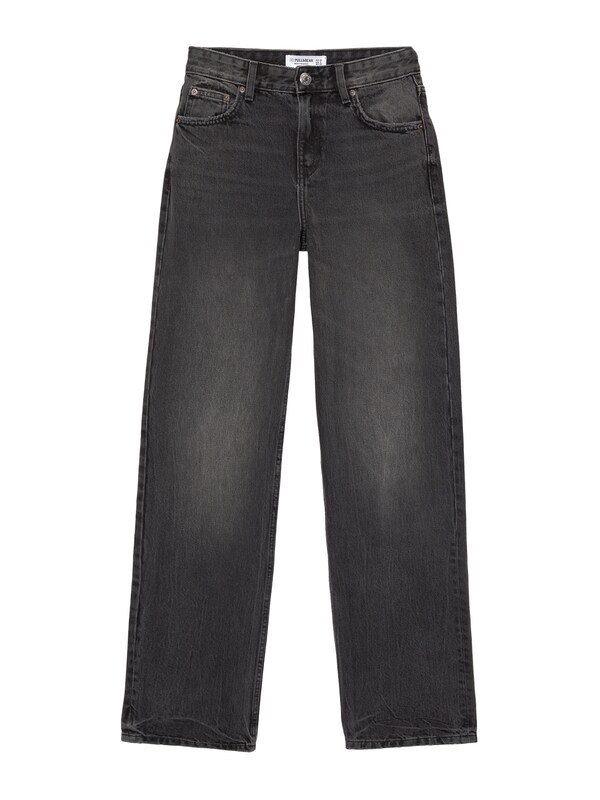 Pull&Bear Loosefit Jeans in Nero Denim