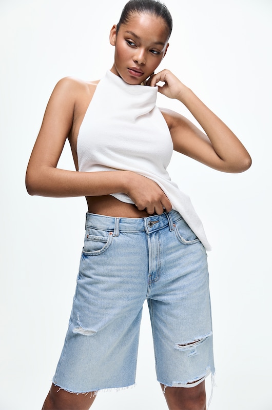 Pull&Bear Regular Jeans In Blu Chiaro