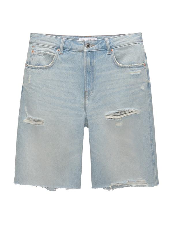 Pull&Bear regular Jeans in Blu Chiaro