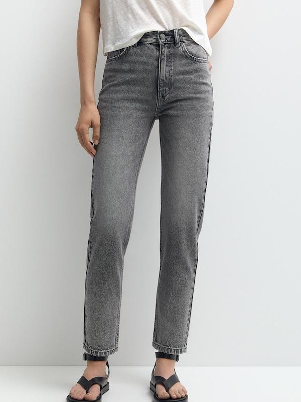 Pull&Bear Regular Jeans In Grigio Denim