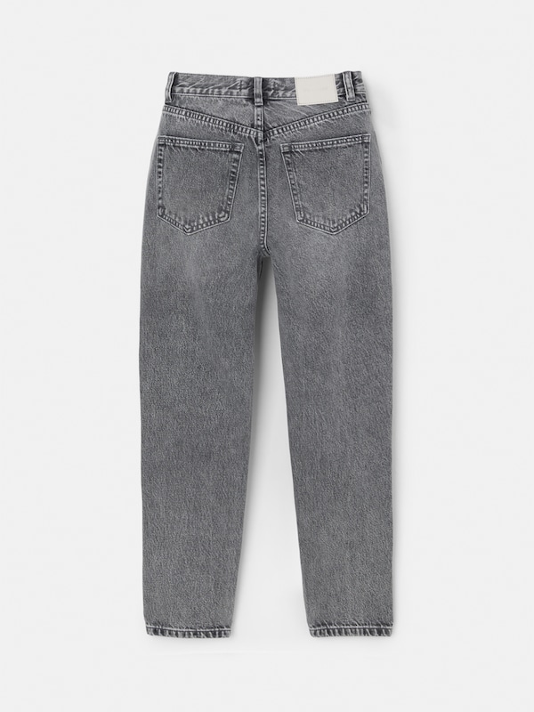 Pull&Bear Regular Jeans In Grigio Denim