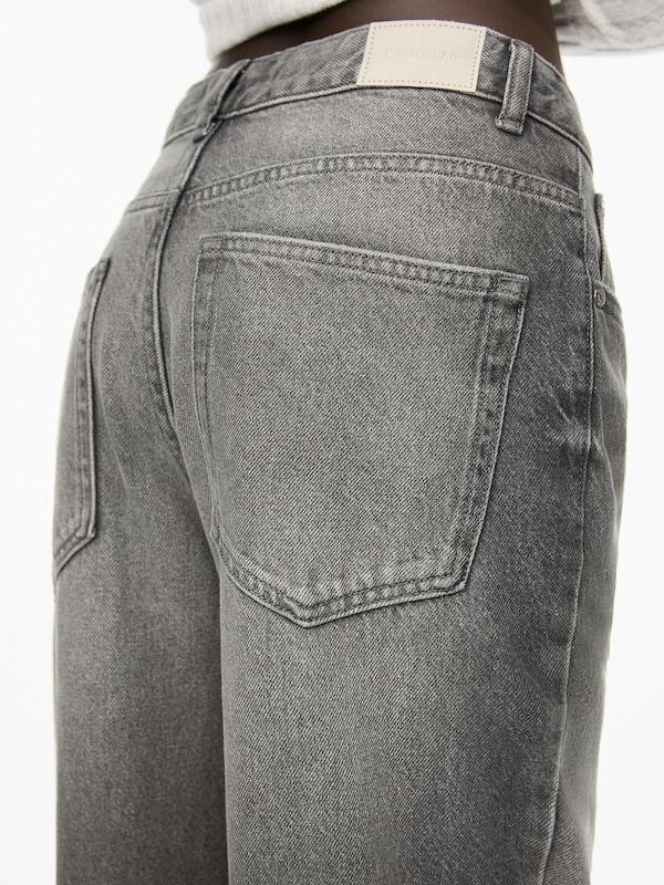 Pull&Bear Regular Jeans In Grigio Denim