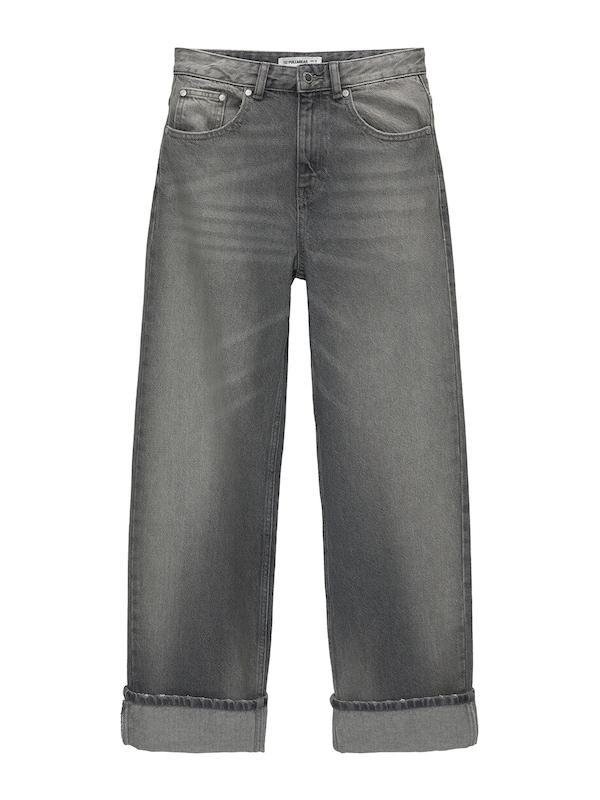 Pull&Bear regular Jeans in Grigio Denim