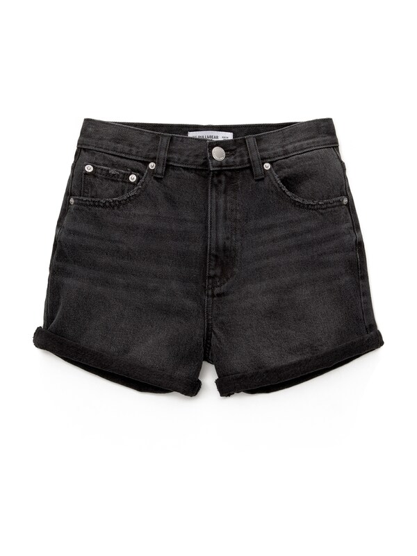 Pull&Bear regular Jeans in Nero Denim