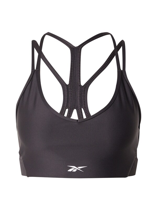Reebok Bustino Reggiseno sportivo 'LUX' in Nero
