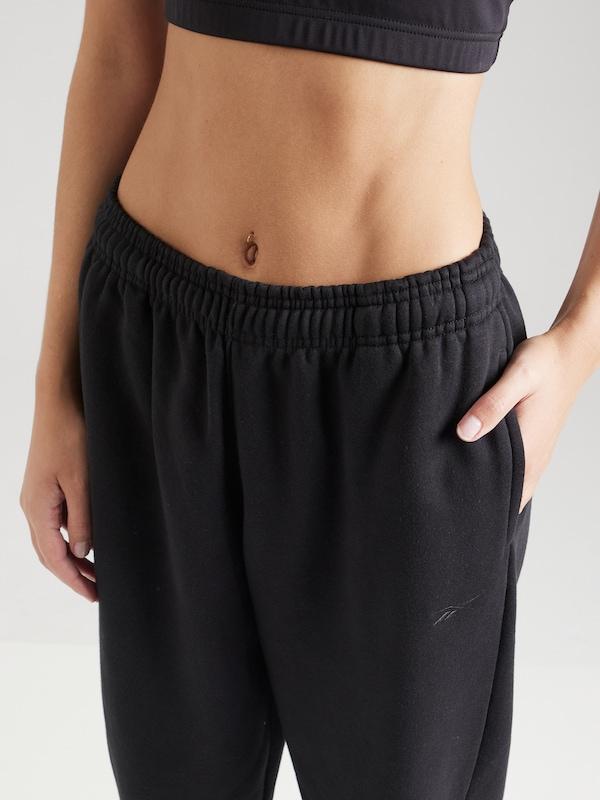 Reebok Regular Pantaloni Sportivi In Nero