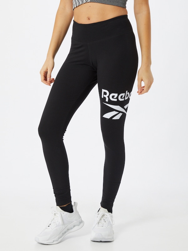 Reebok Skinny Pantaloni Sportivi 'Identity Classic' In Nero