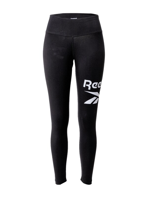 Reebok Skinny Pantaloni sportivi 'Identity Classic' in Nero