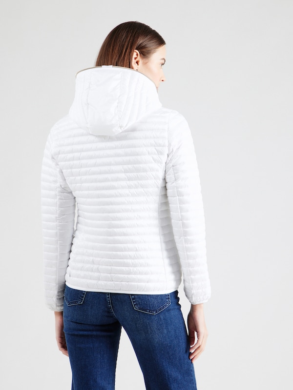 SAVE THE DUCK Giacca Di Mezza Stagione 'ALEXA' In Bianco