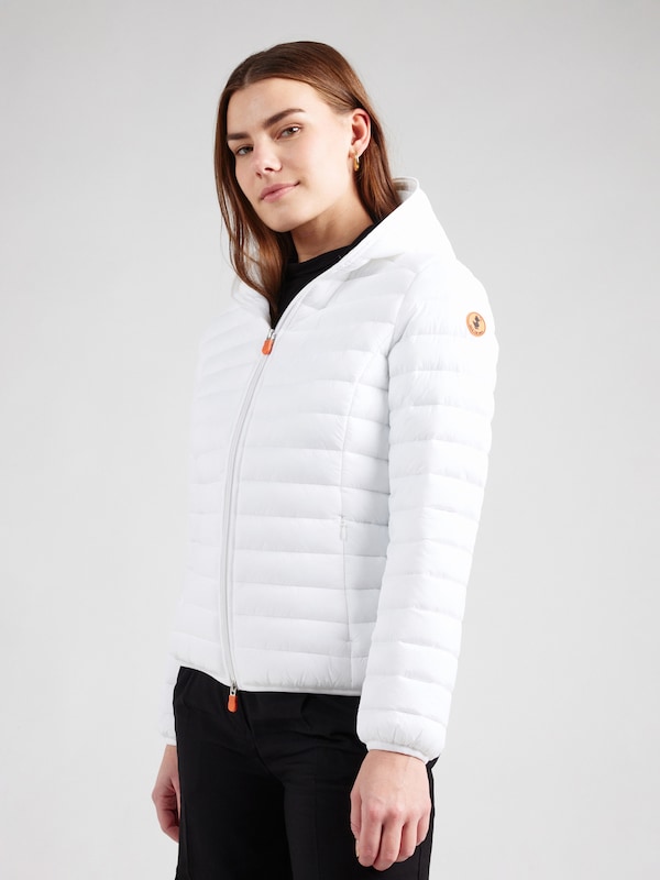 SAVE THE DUCK Giacca Di Mezza Stagione 'DAISY' In Bianco