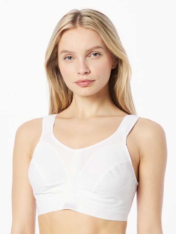 SHOCK ABSORBER Bustino Reggiseno Sportivo In Bianco