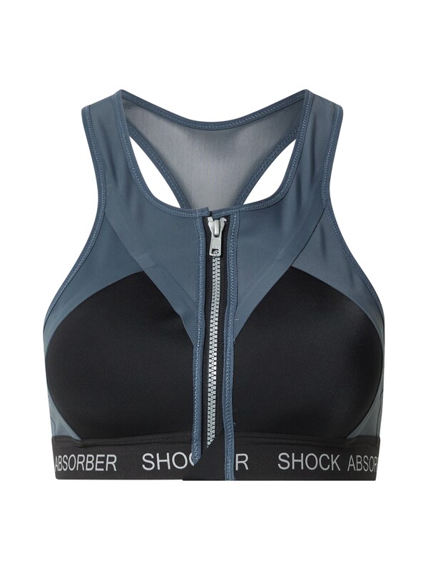 SHOCK ABSORBER Bustino Reggiseno Sportivo 'Infinity Power' In Nero