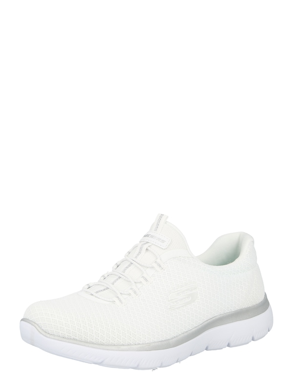 SKECHERS Scarpa slip-on 'Summits' in Bianco
