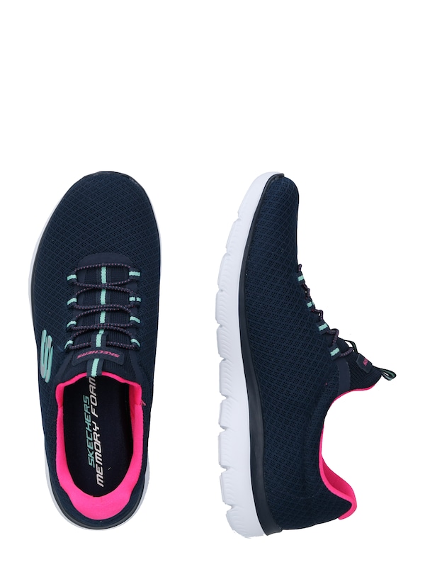 SKECHERS Scarpa Slip-on 'Summits' In Navy