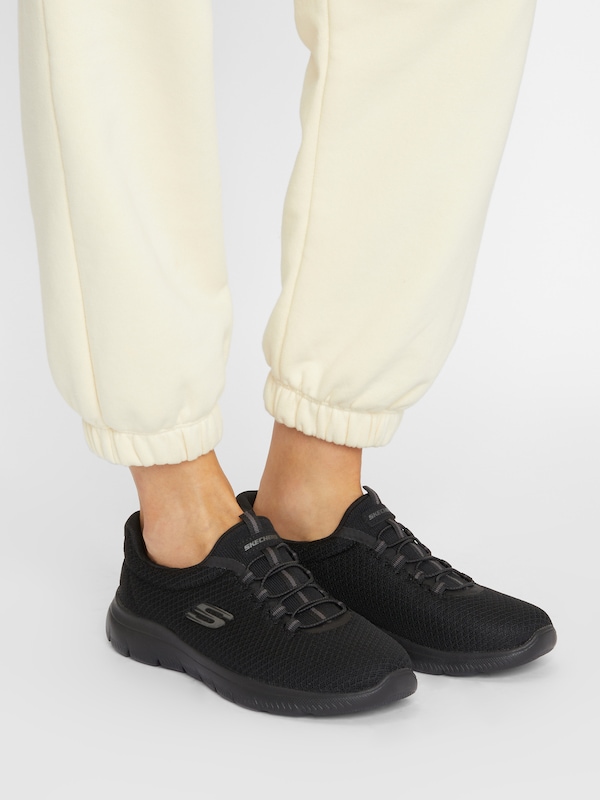SKECHERS Scarpa Slip-on 'Summits' In Nero