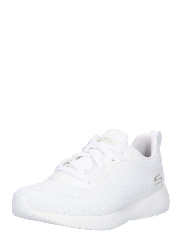 SKECHERS Sneaker bassa 'Bobs Squad' in Bianco Naturale