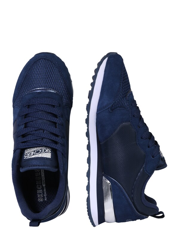 SKECHERS Sneaker Bassa 'Gold'n Gurl' In Navy