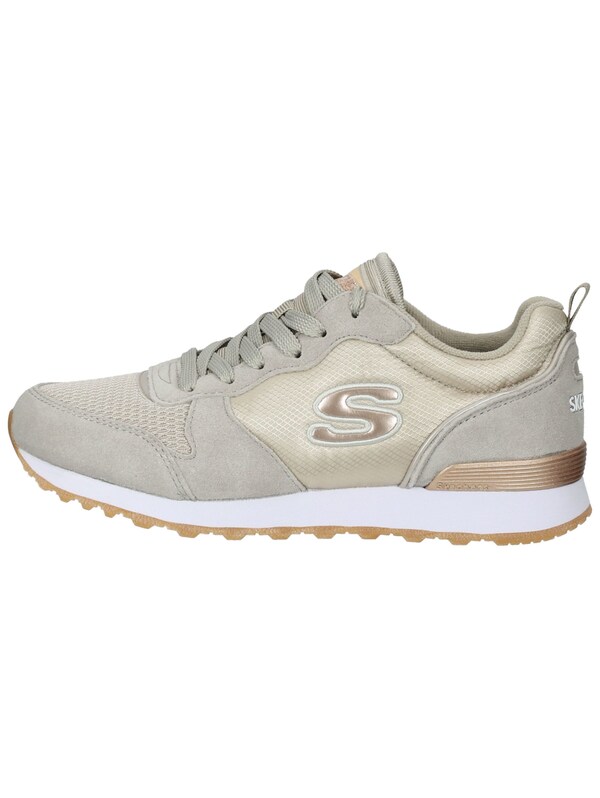 SKECHERS Sneaker Bassa 'Goldn Gurl' In Grigio Chiaro