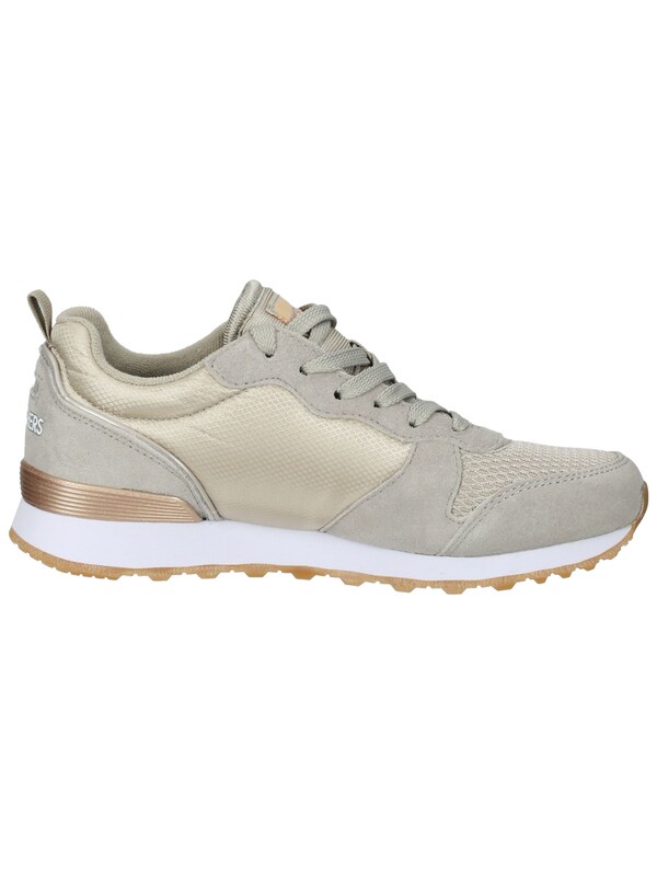 SKECHERS Sneaker Bassa 'Goldn Gurl' In Grigio Chiaro