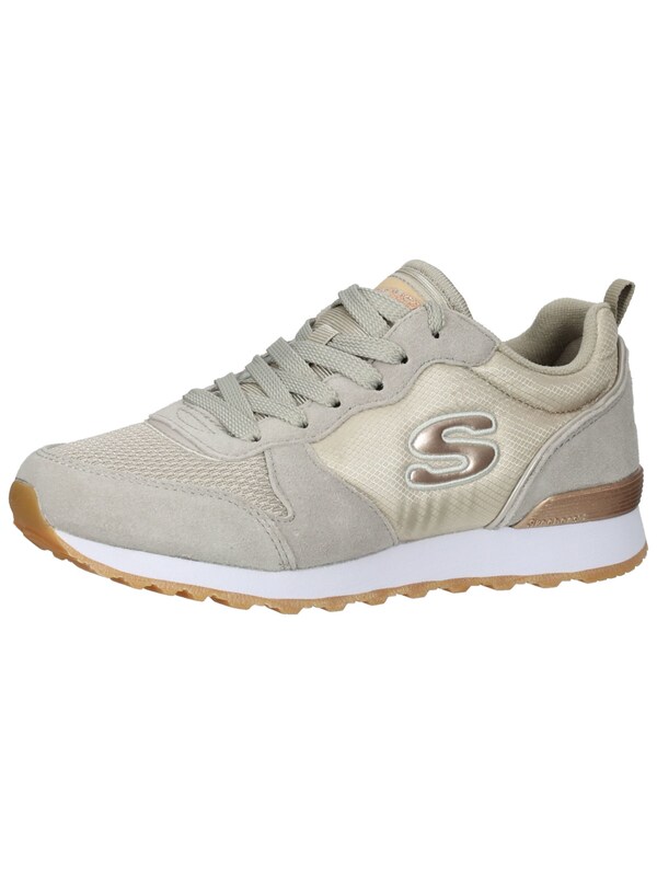 SKECHERS Sneaker Bassa 'Goldn Gurl' In Grigio Chiaro