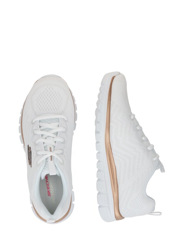SKECHERS Sneaker Bassa 'Graceful Get Connected' In Bianco