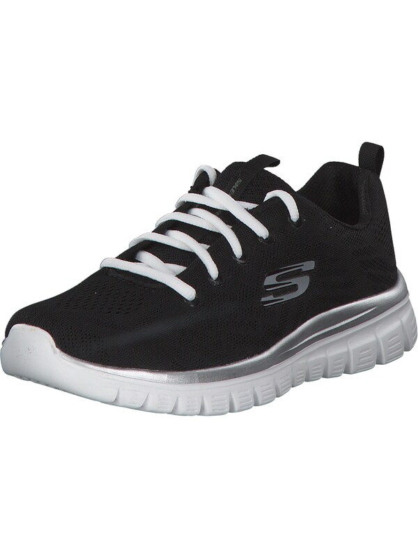 SKECHERS Sneaker bassa 'Graceful Get Connected' in Nero