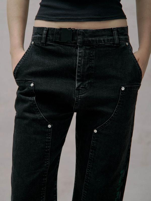 SQUID GAME COLLECTION Loosefit Pantaloni Cargo In Nero