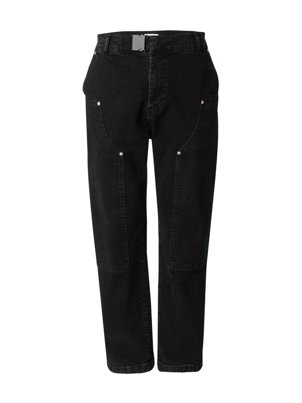 SQUID GAME COLLECTION Loosefit Pantaloni cargo in Nero