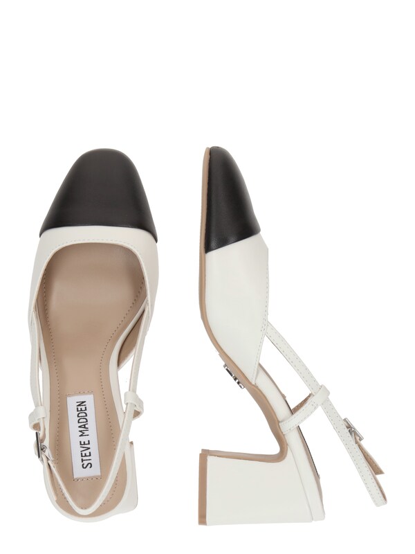 STEVE MADDEN Décolleté Sling 'Zeina' In Bianco