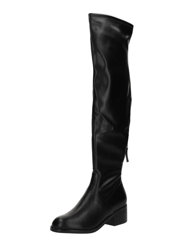 STEVE MADDEN Overknee 'Courtside' in Nero