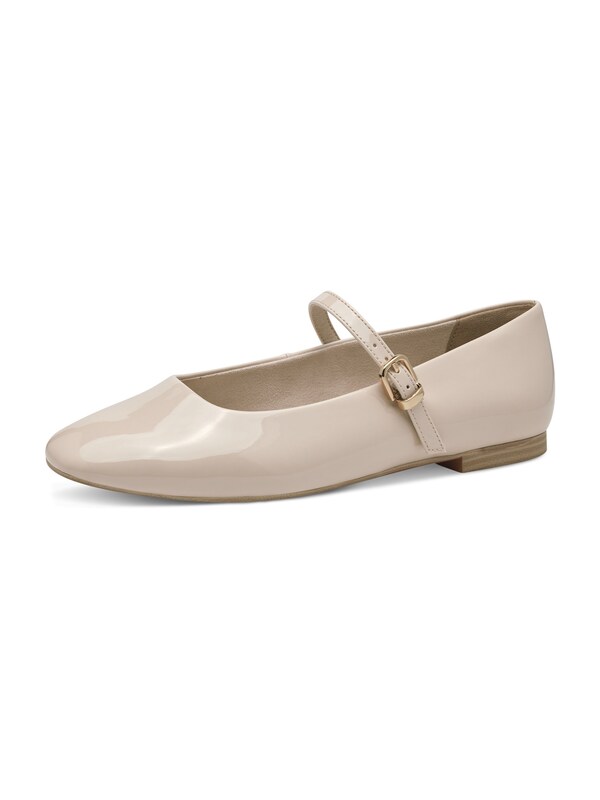 Tamaris Ballerina con cinturino in Beige