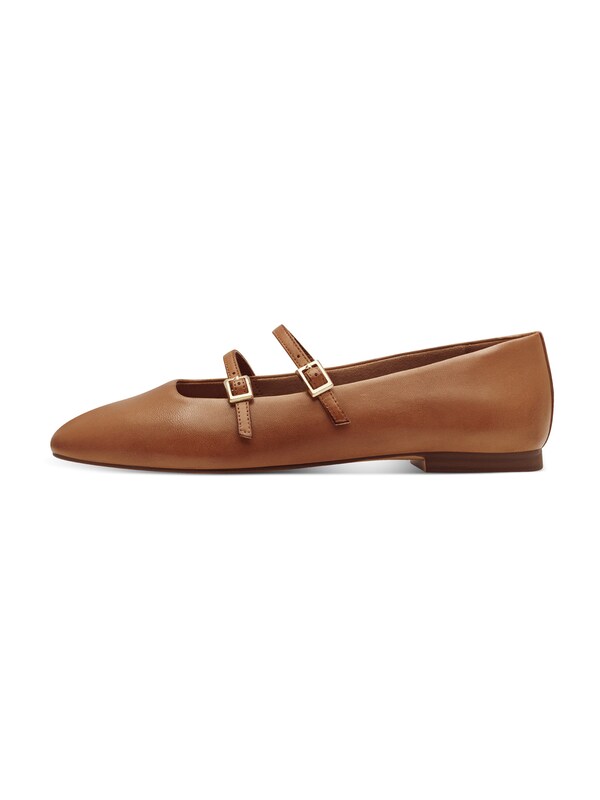 Tamaris Ballerina Con Cinturino In Cognac
